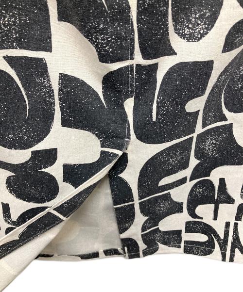 Ron Herman（ロンハーマン）Ron Herman (ロンハーマン) デスバレー ロングスカート ブラック×アイボリー サイズ:SIZE Sの古着・服飾アイテム