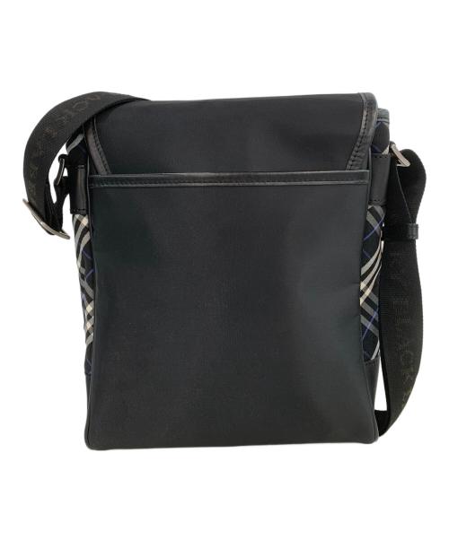 BURBERRY BLACK LABEL（バーバリーブラックレーベル）BURBERRY BLACK LABEL (バーバリーブラックレーベル) ナイロンショルダーバッグ ブラックの古着・服飾アイテム