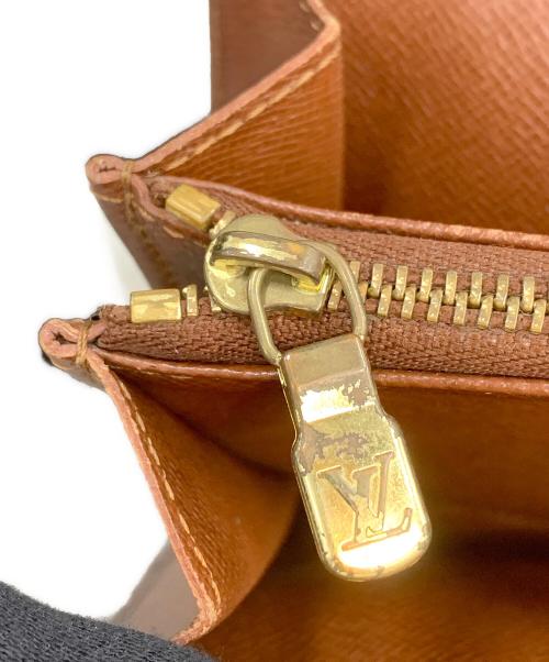 LOUIS VUITTON（ルイ ヴィトン）LOUIS VUITTON (ルイ ヴィトン) 長財布　	ポシェット・ポルトモネ クレディ ブラウンの古着・服飾アイテム