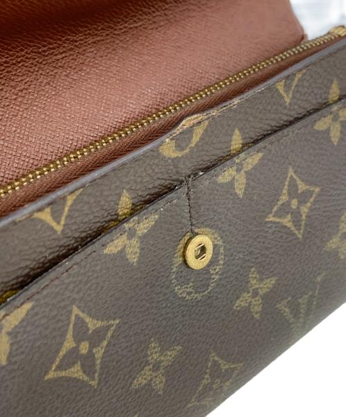 LOUIS VUITTON（ルイ ヴィトン）LOUIS VUITTON (ルイ ヴィトン) 長財布　	ポシェット・ポルトモネ クレディ ブラウンの古着・服飾アイテム