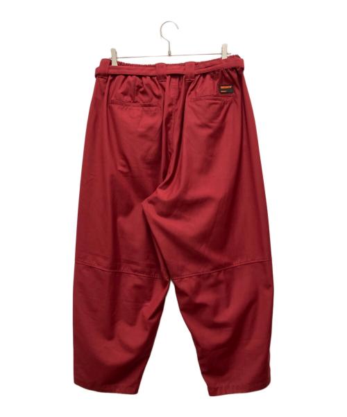 TIGHTBOOTH PRODUCTION（タイトブースプロダクション）TIGHTBOOTH PRODUCTION (タイトブースプロダクション) バルーンスラックス レッド サイズ:Lの古着・服飾アイテム