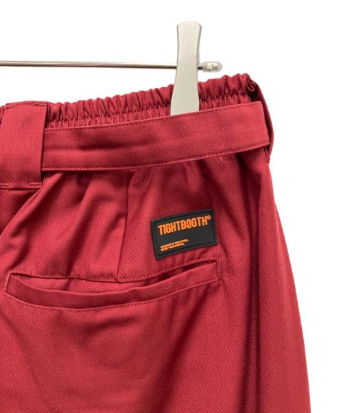 TIGHTBOOTH PRODUCTION（タイトブースプロダクション）TIGHTBOOTH PRODUCTION (タイトブースプロダクション) バルーンスラックス レッド サイズ:Lの古着・服飾アイテム