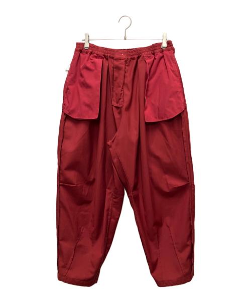 TIGHTBOOTH PRODUCTION（タイトブースプロダクション）TIGHTBOOTH PRODUCTION (タイトブースプロダクション) バルーンスラックス レッド サイズ:Lの古着・服飾アイテム