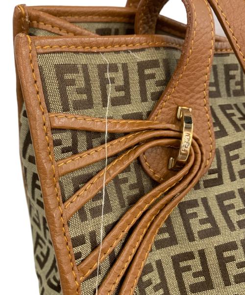 FENDI（フェンディ）FENDI (フェンディ) トートバッグ　ズッカ ベージュの古着・服飾アイテム