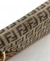 中古・古着 FENDI (フェンディ) 2つ折り財布　ズッカ ベージュ：13000円
