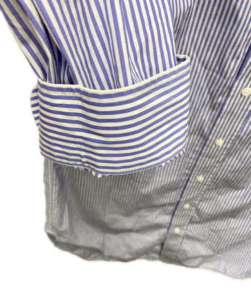 BALENCIAGA（バレンシアガ）BALENCIAGA (バレンシアガ) シャツワンピース ブルー サイズ:SIZE 34の古着・服飾アイテム