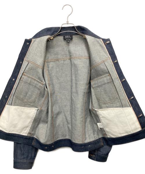 A.P.C.（アーペーセー）A.P.C. (アーペーセー) デニムジャケット ネイビー サイズ:SIZE Mの古着・服飾アイテム