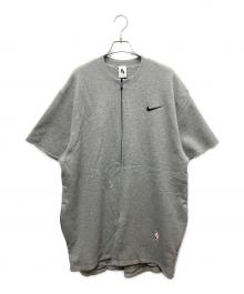 NIKE（ナイキ）の古着「ジップスウェット　Warm Up Top」｜グレー