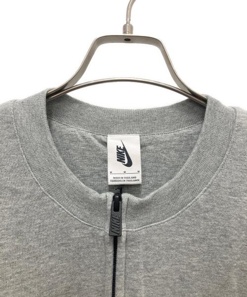 NIKE（ナイキ）NIKE (ナイキ) ジップスウェット　Warm Up Top グレー サイズ:SIZE Ｍの古着・服飾アイテム