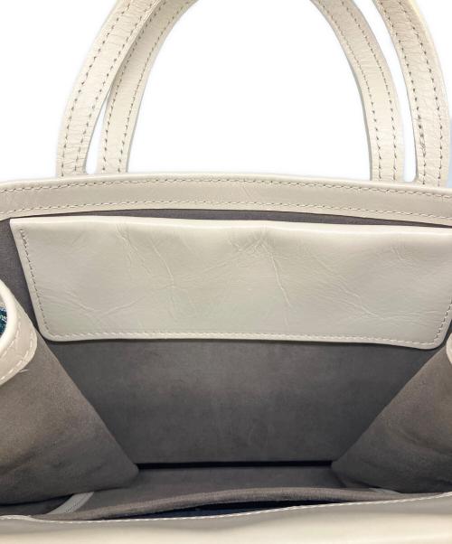 A VACATION（ア ヴァケーション）A VACATION (ア ヴァケーション) トートバッグ　BOX PAISLEY グリーン×ベージュの古着・服飾アイテム