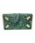 中古・古着 A VACATION (ア ヴァケーション) トートバッグ　BOX PAISLEY グリーン×ベージュ：18000円