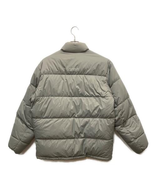 NIKE ACG（ナイキエーシージー）NIKE ACG (ナイキエージーシー) リバーシブルダウンジャケット グレー×イエロー サイズ:XLの古着・服飾アイテム