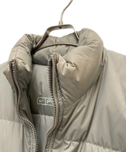 NIKE ACG（ナイキエーシージー）NIKE ACG (ナイキエージーシー) リバーシブルダウンジャケット グレー×イエロー サイズ:XLの古着・服飾アイテム