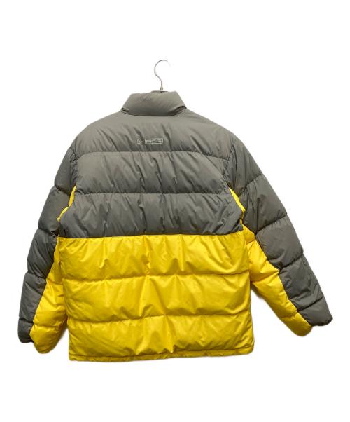 NIKE ACG（ナイキエーシージー）NIKE ACG (ナイキエージーシー) リバーシブルダウンジャケット グレー×イエロー サイズ:XLの古着・服飾アイテム