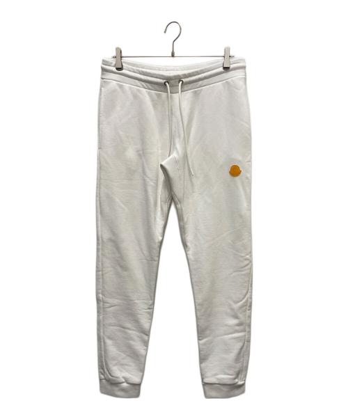 MONCLER（モンクレール）MONCLER (モンクレール) スウェットパンツ ホワイト サイズ:Mの古着・服飾アイテム
