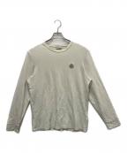 MONCLERモンクレール）の古着「ロングスリーブカットソー」｜アイボリー