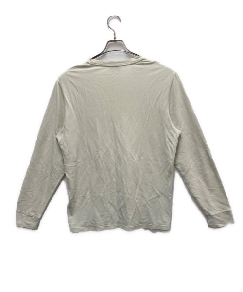 MONCLER（モンクレール）MONCLER (モンクレール) ロングスリーブカットソー アイボリー サイズ:Mの古着・服飾アイテム