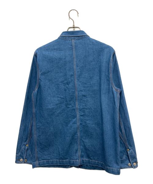 PAUL SMITH（ポールスミス）PAUL SMITH (ポールスミス) カバーオールデニムジャケット インディゴ サイズ:Lの古着・服飾アイテム
