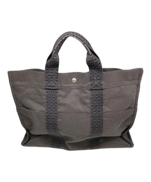 HERMES（エルメス）HERMES (エルメス) トートバッグ エールラインMM グレーの古着・服飾アイテム