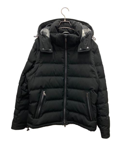 BLACK LABEL CRESTBRIDGE（ブラックレーベル クレストブリッジ）BLACK LABEL CRESTBRIDGE (ブラックレーベル クレストブリッジ) ダウンジャケット ブラック サイズ:SIZE 3Lの古着・服飾アイテム