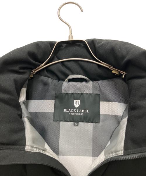 BLACK LABEL CRESTBRIDGE（ブラックレーベル クレストブリッジ）BLACK LABEL CRESTBRIDGE (ブラックレーベル クレストブリッジ) ダウンジャケット ブラック サイズ:SIZE 3Lの古着・服飾アイテム