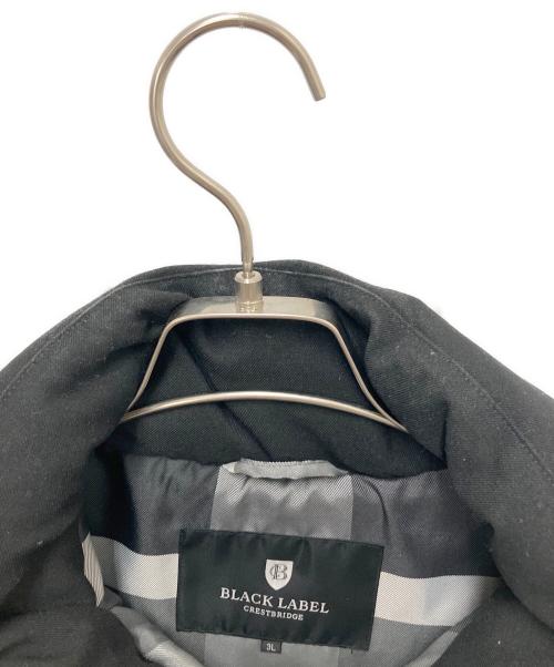 BLACK LABEL CRESTBRIDGE（ブラックレーベル クレストブリッジ）BLACK LABEL CRESTBRIDGE (ブラックレーベル クレストブリッジ) ダウンジャケット ブラック サイズ:SIZE 3Lの古着・服飾アイテム
