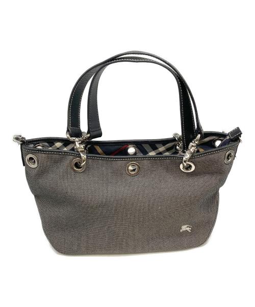 BURBERRY BLUE LABEL（バーバリーロンドンブルーレーベル）BURBERRY BLUE LABEL (バーバリーロンドンブルーレーベル) 2WAYショルダーバッグ ブラックの古着・服飾アイテム