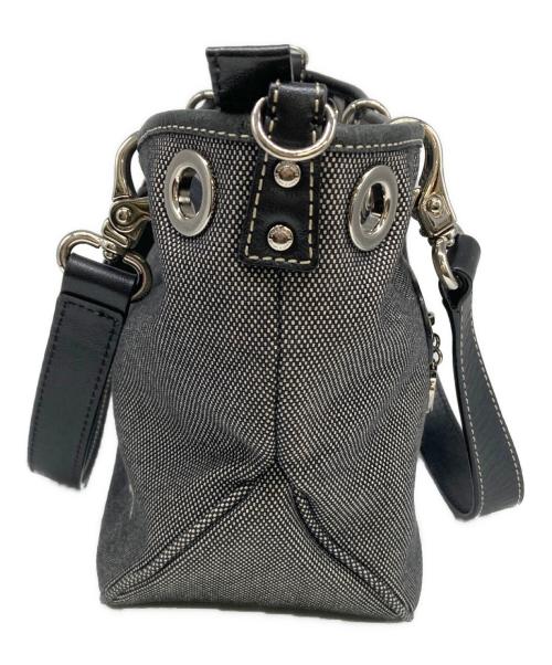 BURBERRY BLUE LABEL（バーバリーロンドンブルーレーベル）BURBERRY BLUE LABEL (バーバリーロンドンブルーレーベル) 2WAYショルダーバッグ ブラックの古着・服飾アイテム