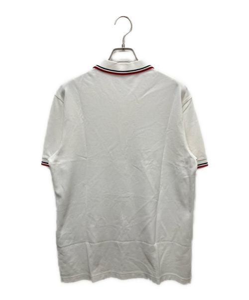 PRADA（プラダ）PRADA (プラダ) ポロシャツ ホワイト サイズ:SIZE Lの古着・服飾アイテム