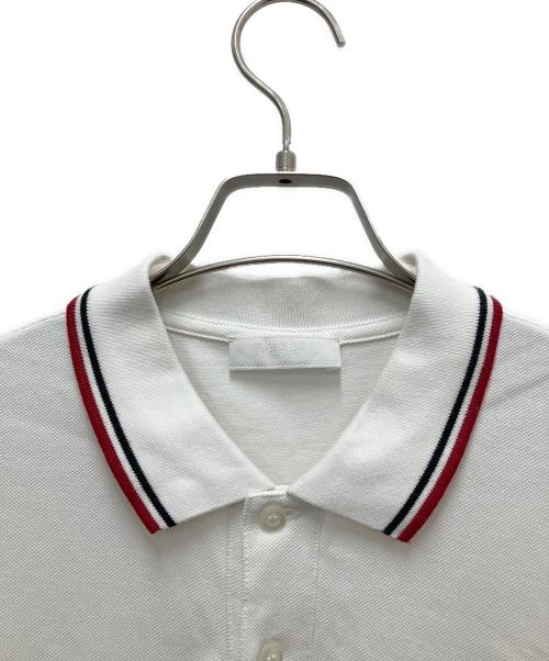 PRADA（プラダ）PRADA (プラダ) ポロシャツ ホワイト サイズ:SIZE Lの古着・服飾アイテム
