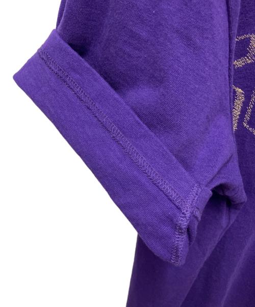 SUPREME（シュプリーム）SUPREME (シュプリーム) 半袖カットソー　Sketch Embroidered S/S Top パープル サイズ:SIZE XLの古着・服飾アイテム