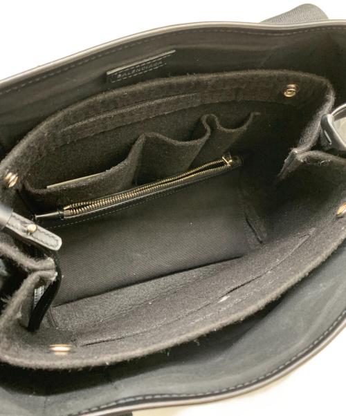 BALENCIAGA（バレンシアガ）BALENCIAGA (バレンシアガ) トートバッグ　NAVY CABAS S ブラックの古着・服飾アイテム