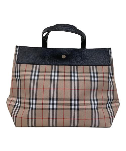 BURBERRY（バーバリー）BURBERRY (バーバリー) ノバチェックハンドバッグの古着・服飾アイテム