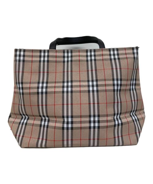 BURBERRY（バーバリー）BURBERRY (バーバリー) ノバチェックハンドバッグの古着・服飾アイテム