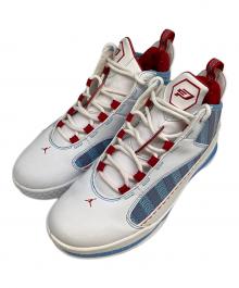 NIKE（ナイキ）の古着「Air JORDAN Chris Paul cp3 ハイカットスニーカー」｜ホワイト×スカイブルー