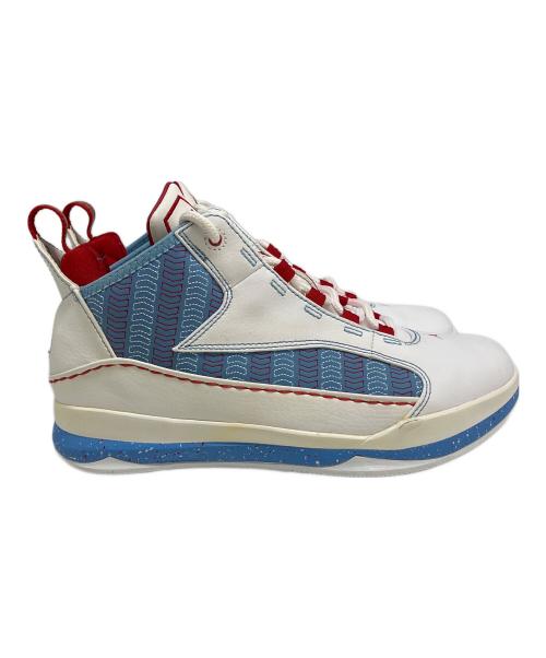 NIKE（ナイキ）NIKE (ナイキ) Air JORDAN Chris Paul cp3 ハイカットスニーカー ホワイト×スカイブルー サイズ:SIZE 24.5cmの古着・服飾アイテム