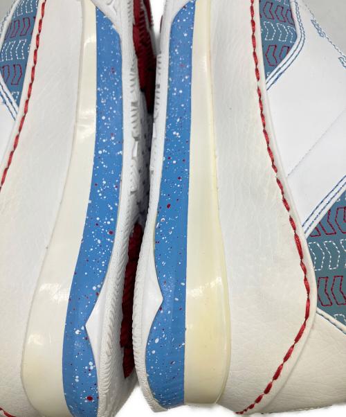 NIKE（ナイキ）NIKE (ナイキ) Air JORDAN Chris Paul cp3 ハイカットスニーカー ホワイト×スカイブルー サイズ:SIZE 24.5cmの古着・服飾アイテム