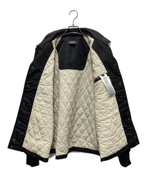 DIESEL（ディーゼル）DIESEL (ディーゼル) ナイロンコーチジャケット ブラック サイズ:Lの古着・服飾アイテム
