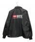 DIESEL (ディーゼル) ナイロンコーチジャケット ブラック サイズ:L：9000円