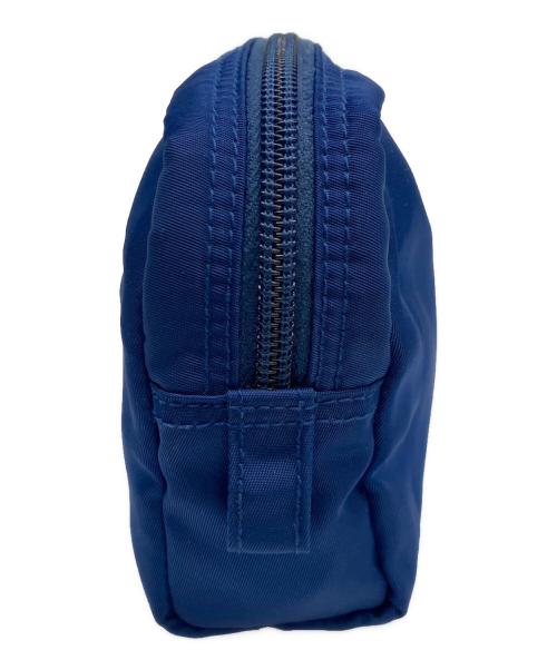PRADA（プラダ）PRADA (プラダ) ナイロンポーチ ブルーの古着・服飾アイテム