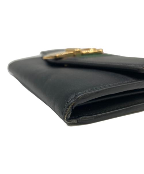 GUCCI（グッチ）GUCCI (グッチ) 長財布 ブラックの古着・服飾アイテム