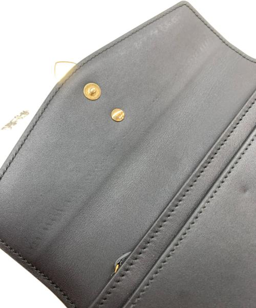 GUCCI（グッチ）GUCCI (グッチ) 長財布 ブラックの古着・服飾アイテム