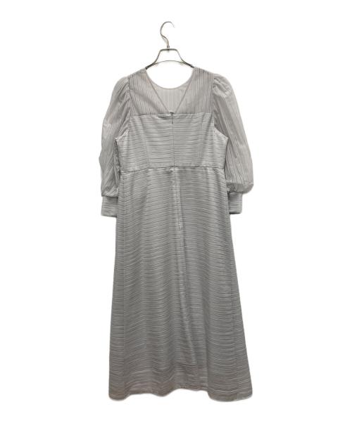 Diagram（ダイアグラム）Diagram (ダイアグラム) 半袖ワンピース グレー サイズ:38の古着・服飾アイテム