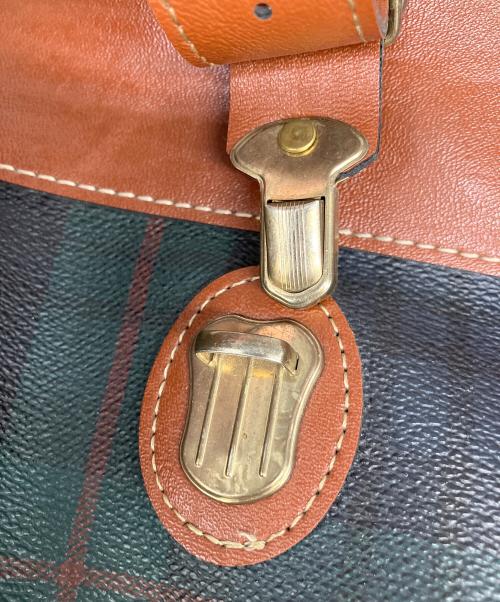 POLO RALPH LAUREN（ポロ・ラルフローレン）POLO RALPH LAUREN (ポロ・ラルフローレン) ボストンバッグ ブラウン×グリーンの古着・服飾アイテム