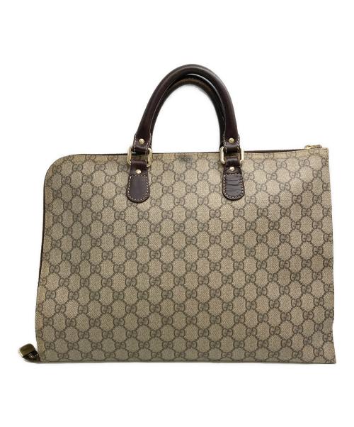 GUCCI（グッチ）GUCCI (グッチ) パソコンケース　	GGスプリーム ベージュの古着・服飾アイテム