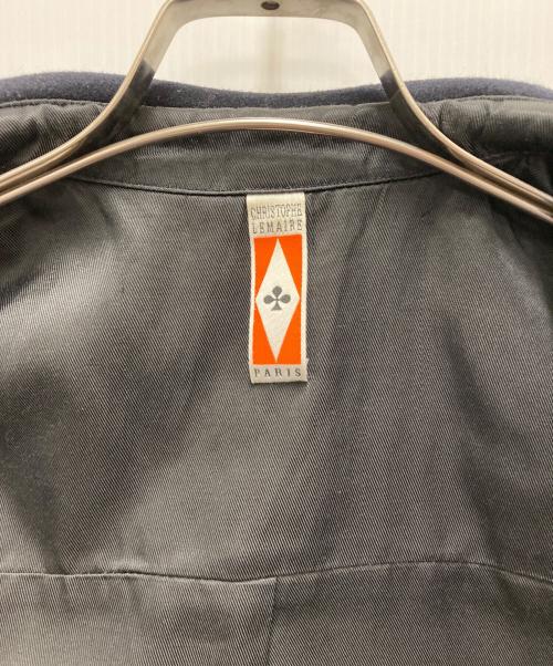 CHRISTOPHE LEMAIRE（クリストフ ルメール）CHRISTOPHE LEMAIRE (クリストフ ルメール) ウールジャケット ネイビー サイズ:SIZE Sの古着・服飾アイテム