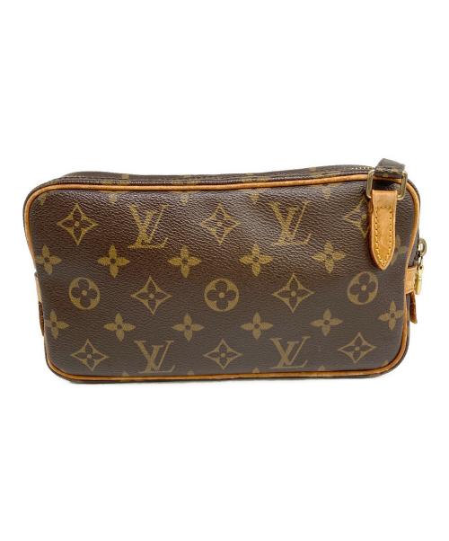 LOUIS VUITTON（ルイ ヴィトン）LOUIS VUITTON (ルイ ヴィトン) ショルダーポーチ マルリーバンドリエール ブラウンの古着・服飾アイテム