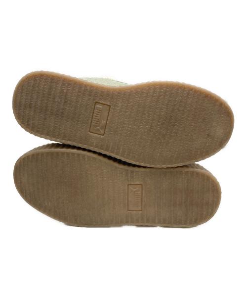 PUMA（プーマ）PUMA (プーマ) Fenty PUMA by Rihanna (フェンティ プーマ バイ リアーナ) FENTY “CREEPER PHATTY NUBUCK” グリーン サイズ:SIZE 24.5cmの古着・服飾アイテム