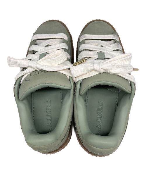 PUMA（プーマ）PUMA (プーマ) Fenty PUMA by Rihanna (フェンティ プーマ バイ リアーナ) FENTY “CREEPER PHATTY NUBUCK” グリーン サイズ:SIZE 24.5cmの古着・服飾アイテム