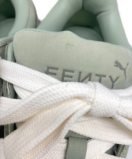 PUMA（プーマ）PUMA (プーマ) Fenty PUMA by Rihanna (フェンティ プーマ バイ リアーナ) FENTY “CREEPER PHATTY NUBUCK” グリーン サイズ:SIZE 24.5cmの古着・服飾アイテム